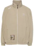 AAPE BY *A BATHING APE® logo-patch jacket - Brown