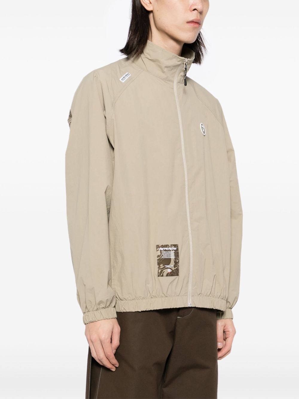 AAPE BY *A BATHING APE logo-patch jacket Men