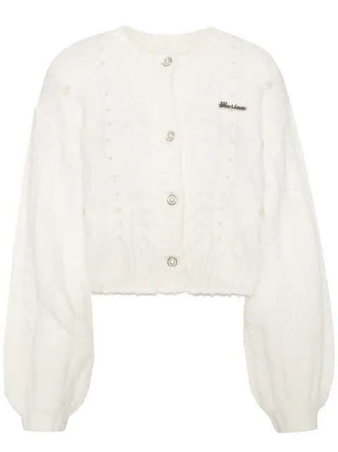 Musium Div. logo cardigan