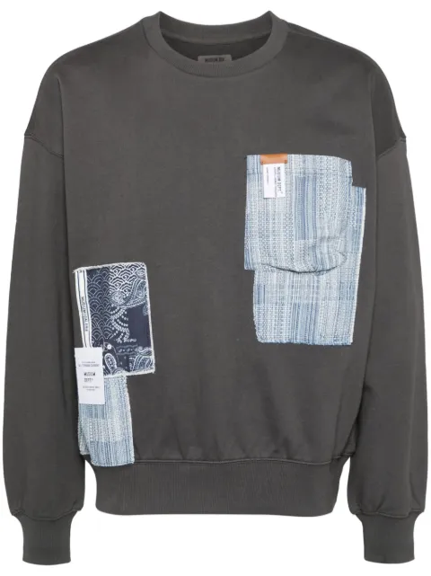 Musium Div. sweat à design patchwork