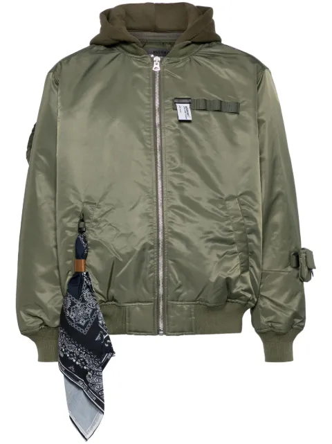 Musium Div. hooded zip-up jacket