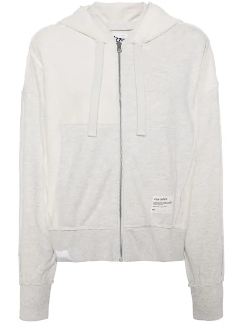 izzue hoodie zippé à logo