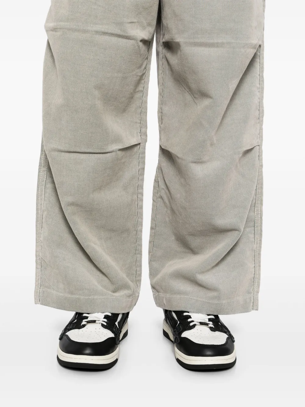 FIVE CM Ribfluwelen broek Blauw
