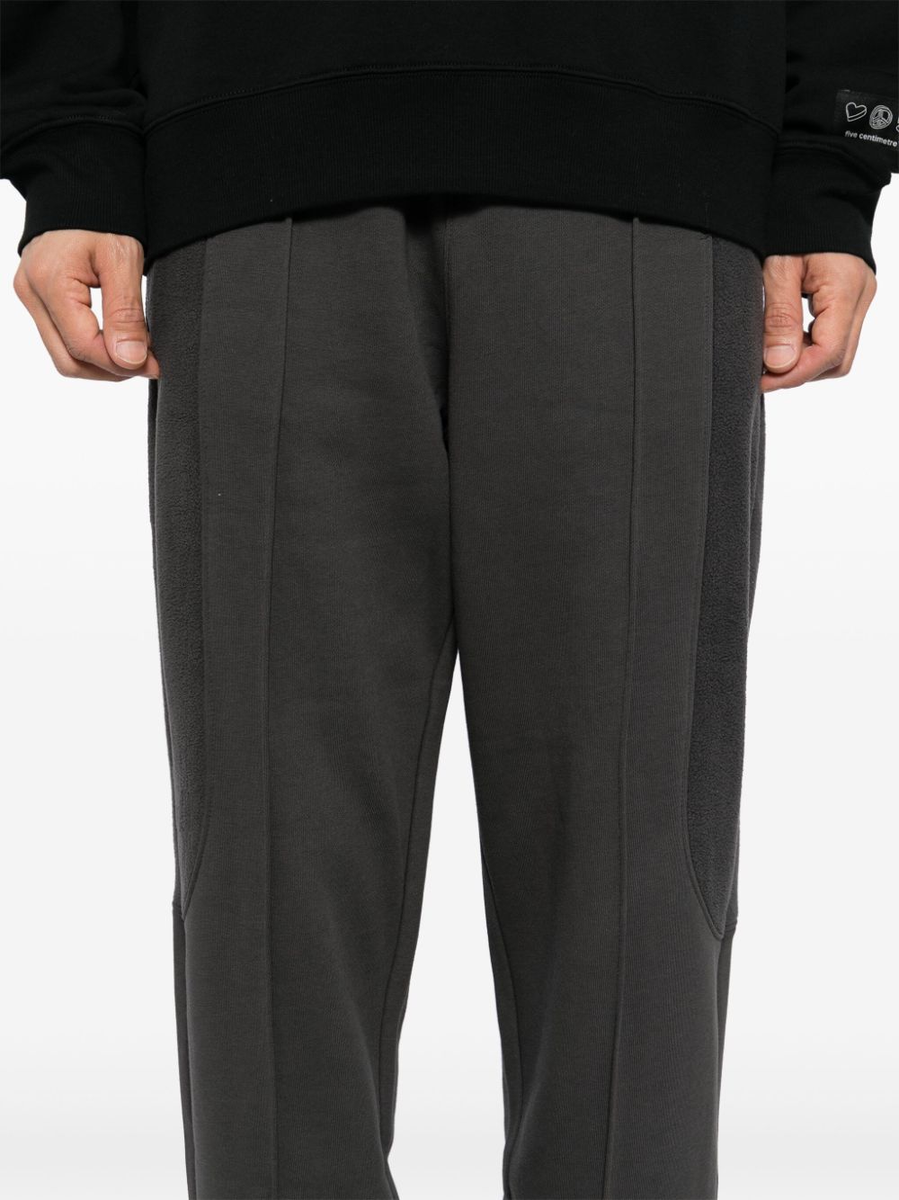 Shop Five Cm Panelled Sweatpants In Grau