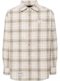 Musium Div. checked shirt - Neutrals