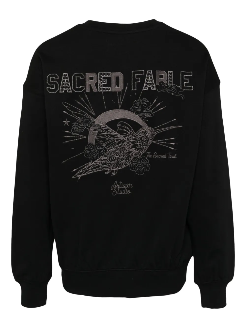 musiumdiv. Musium Div. Sacred Fable sweater - Zwart