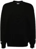 AAPE BY *A BATHING APE® embossed logo-print sweatshirt - Black