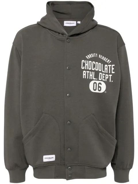 CHOCOOLATE logo-print jacket