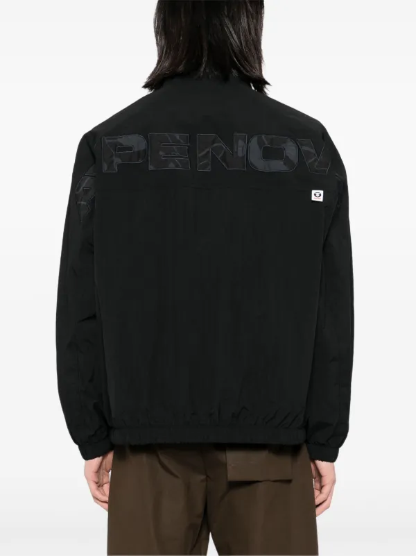 AAPE BY *A BATHING APE® logo-patch Jacket | Black | FARFETCH