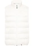 AAPE BY *A BATHING APE® logo-patch padded gilet - White