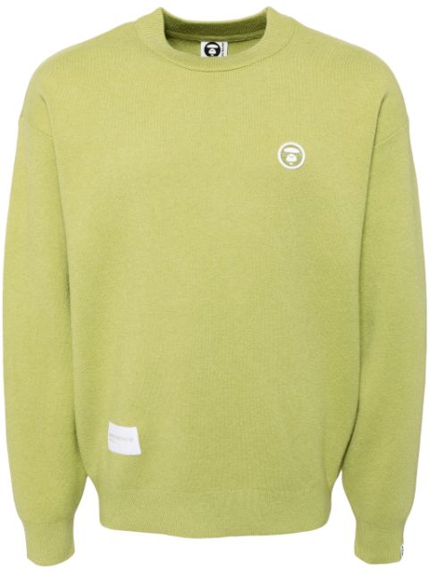 AAPE BY *A BATHING APE Moonface logo jumper Men