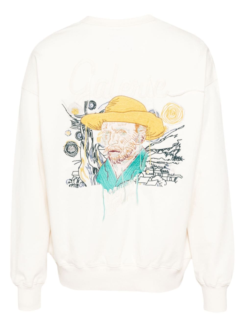 Musium Div. Sweater met print - Beige