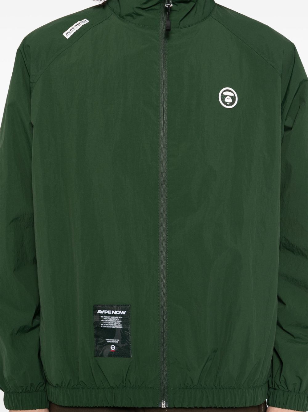 AAPE BY *A BATHING APE logo-patch jacket Men