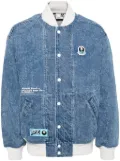 AAPE BY *A BATHING APE® denim bomber jacket - Blue
