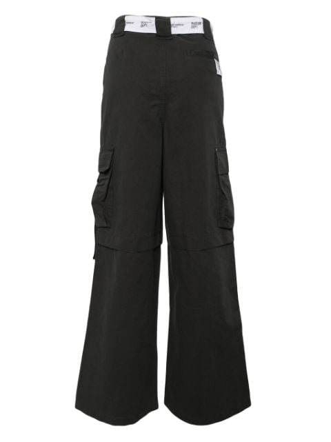 adjustable waist cargo trousers