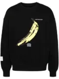 Musium Div. Banana patch sweatshirt - Black