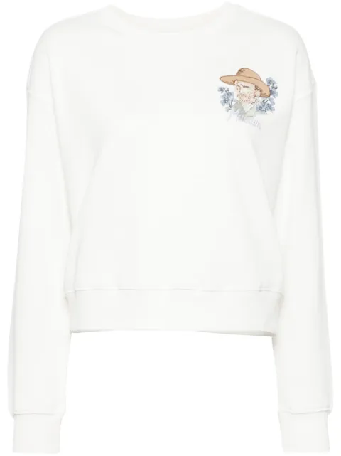 Musium Div. embroidered logo sweatshirt