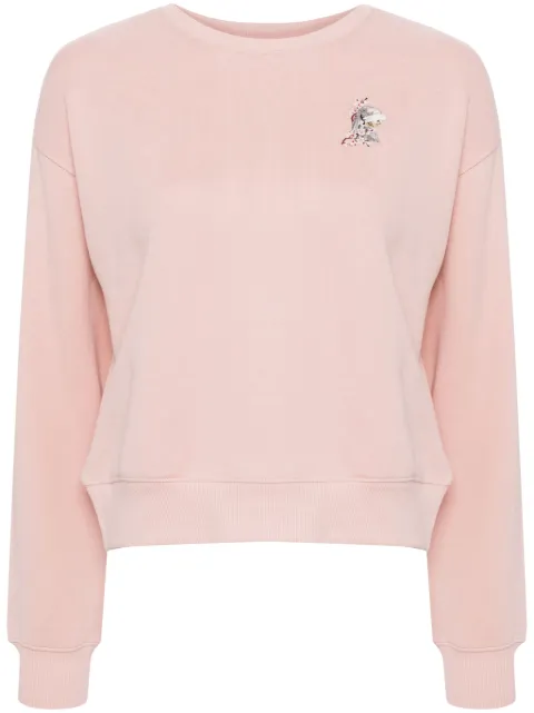 Musium Div. logo-embroidered sweater