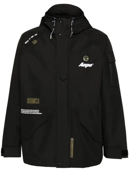 Coupe-vent à patch logo - AAPE BY *A BATHING APE® - Modalova