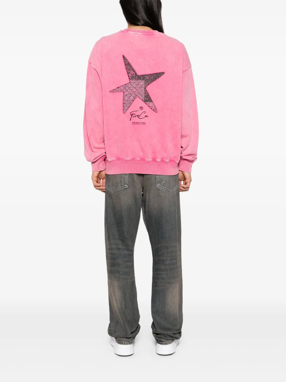fivecm FIVE CM Sweater met logo - Roze