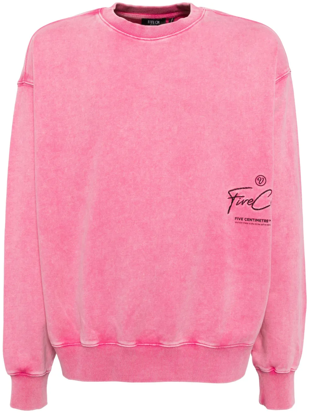 FIVE CM sudadera con logo | rosado | Image 1