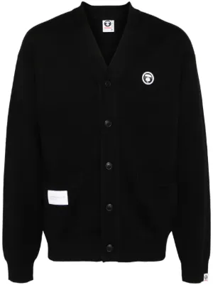 Comme Des Garçons Homme Plus Vネック カーディガン | ブラック