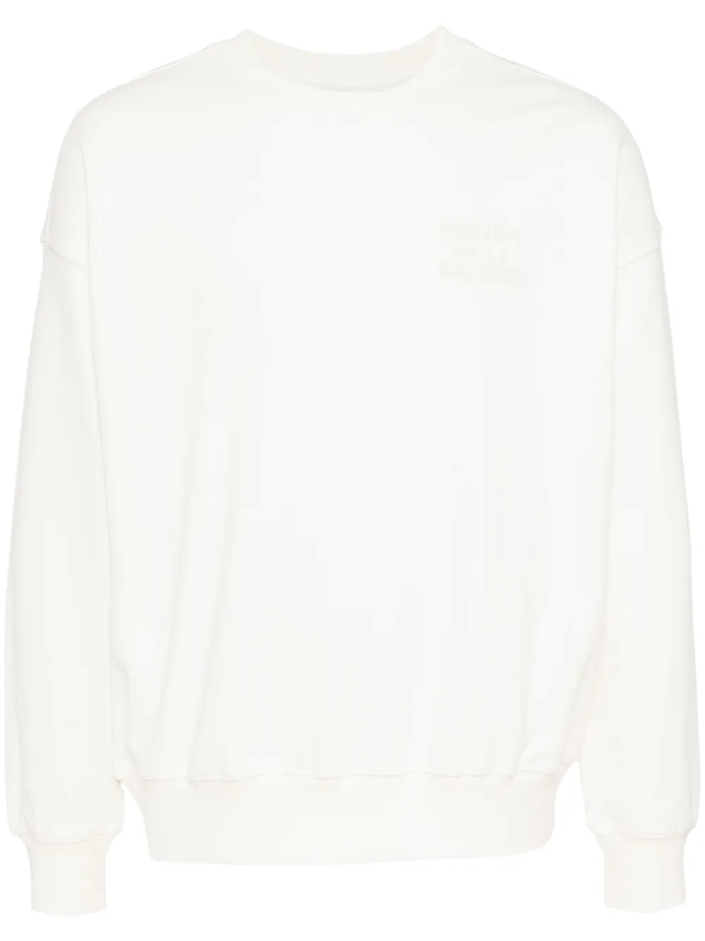 Musium Div. Pixelated graphic back sweatshirt | Neutrals | Image 1