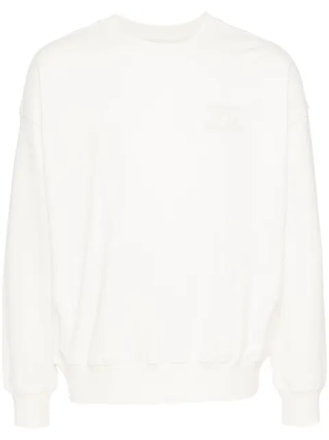 Musium Div. Pixelated graphic back sweatshirt