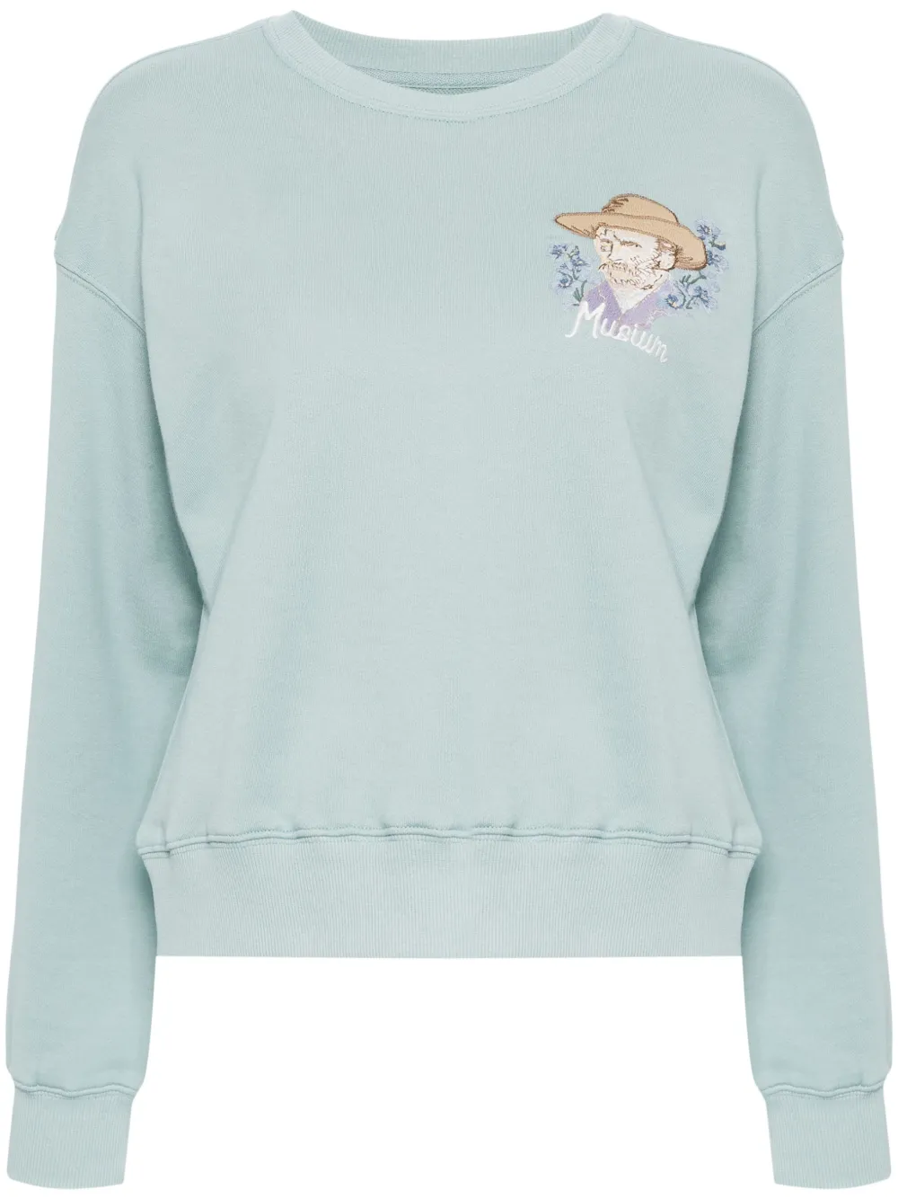 logo-embroidered sweater
