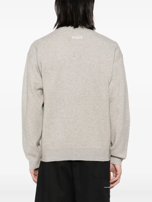 AAPE BY *A BATHING APE® ロゴパッチ カーディガン | グレー