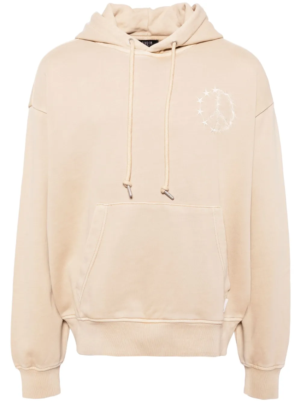 FIVE CM graphic hoodie | Neutrals | Image 1