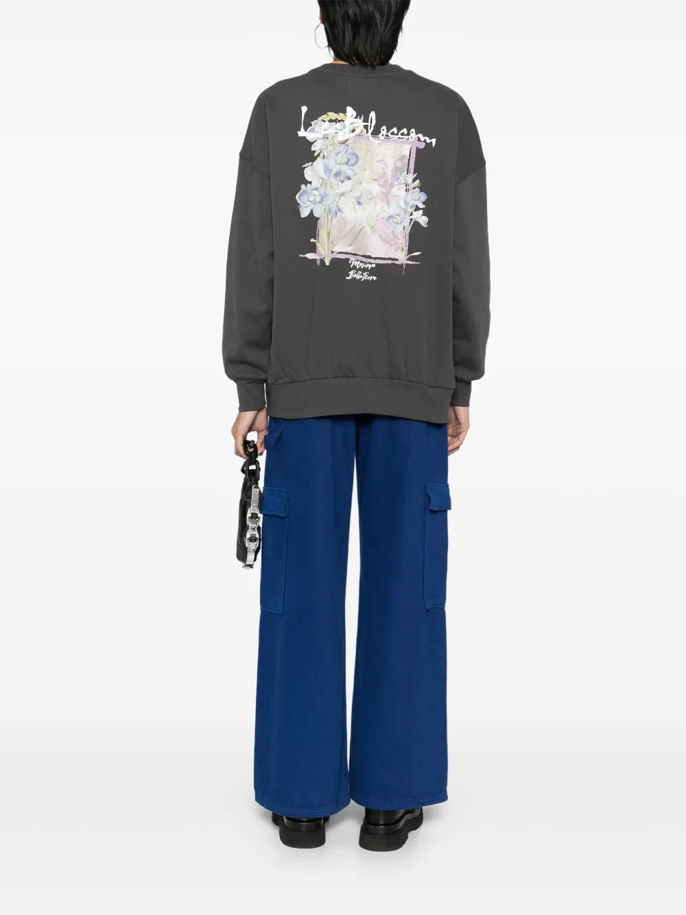 Musium Div. Sweater met bloemenprint - GYD