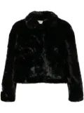 Musium Div. faux fur jacket - Black