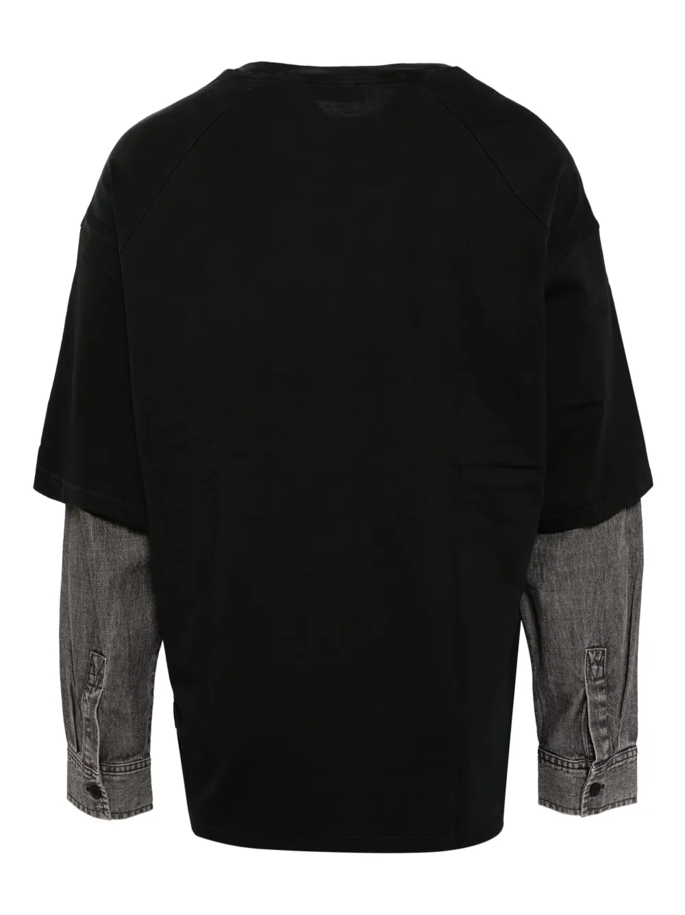 FIVE CM logo-embroidered T-shirt - Zwart