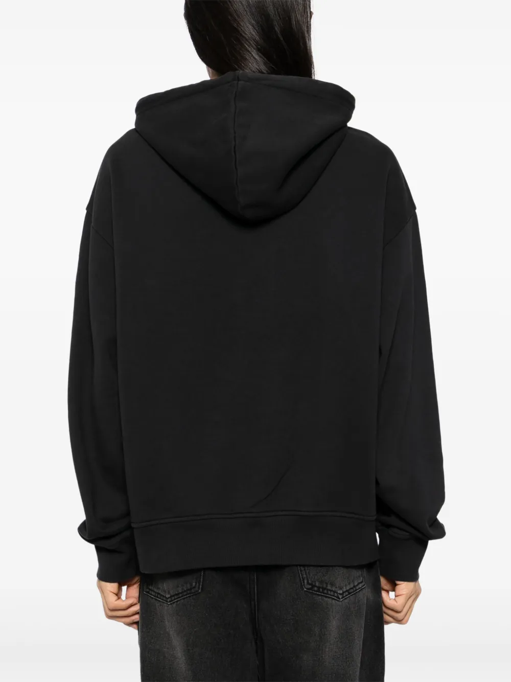 FIVE CM Hoodie met print Zwart