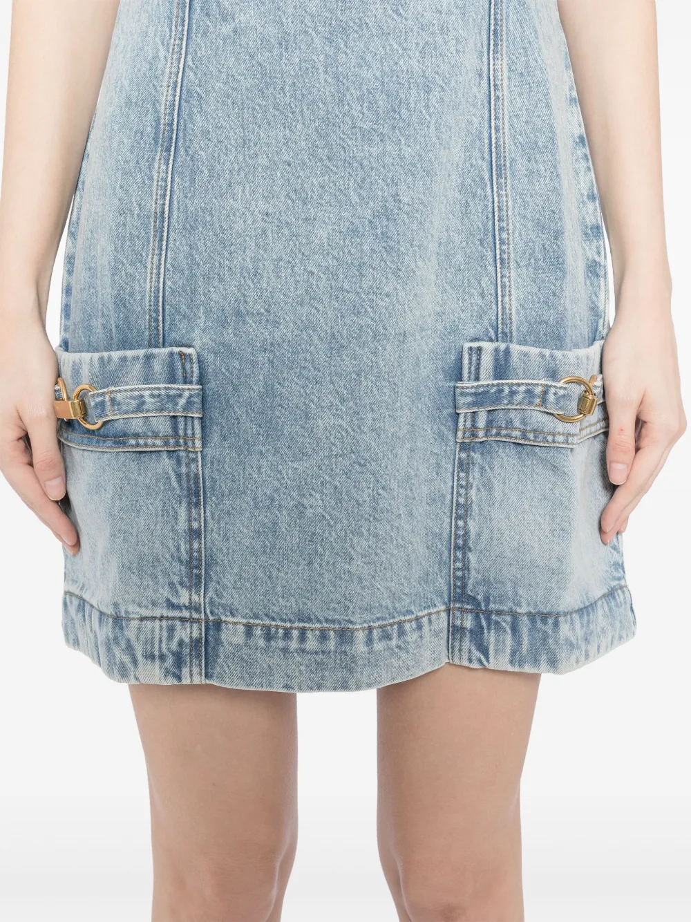 Cheap Stella McCartney clasp-embellished sleeveless dress Women
