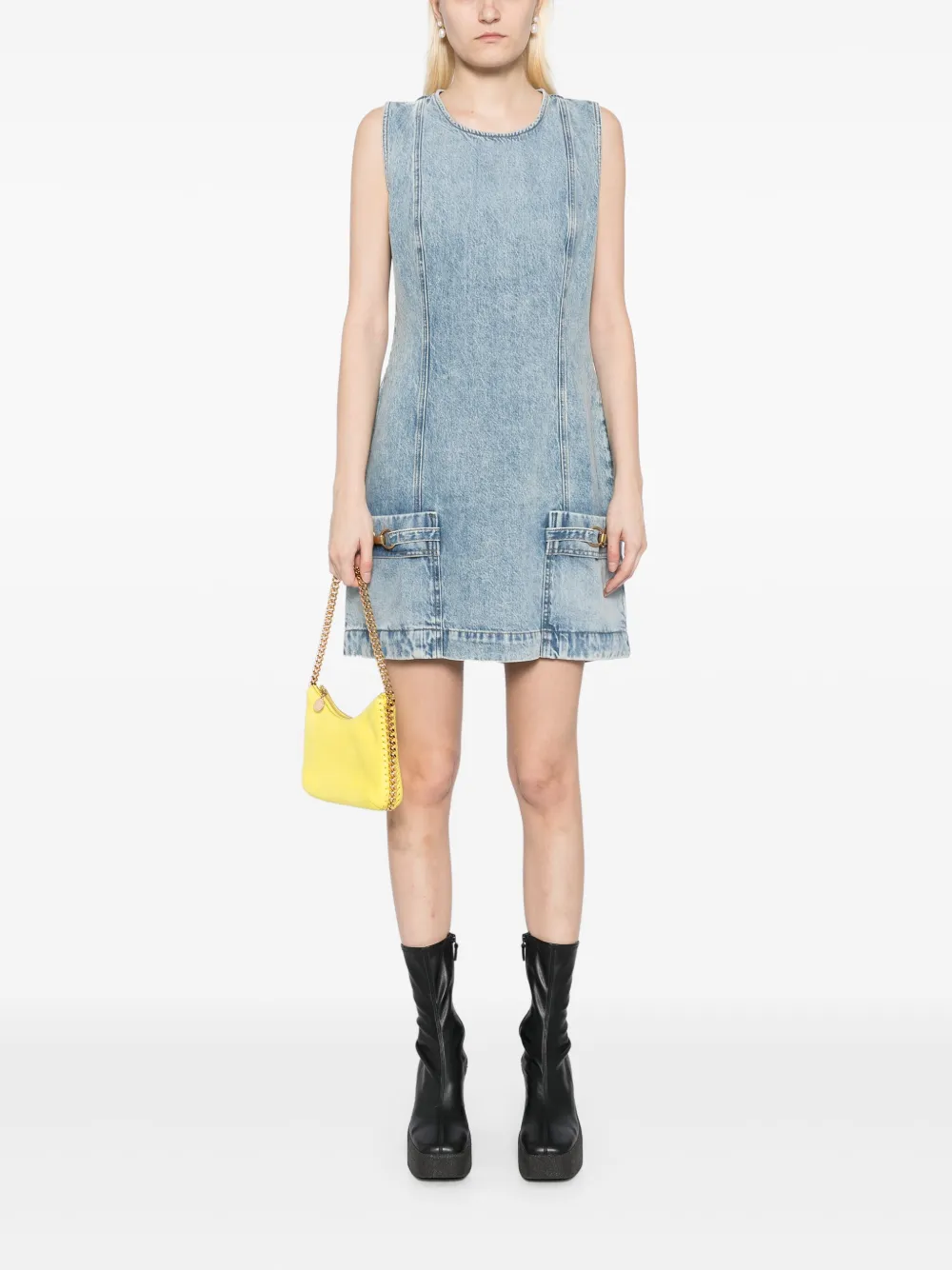 Cheap Stella McCartney clasp-embellished sleeveless dress Women