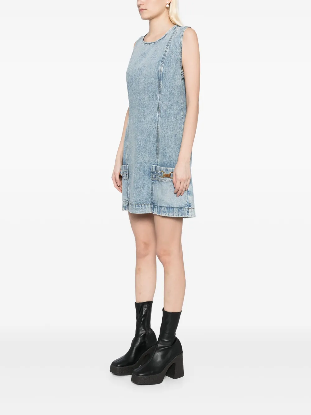 Cheap Stella McCartney clasp-embellished sleeveless dress Women