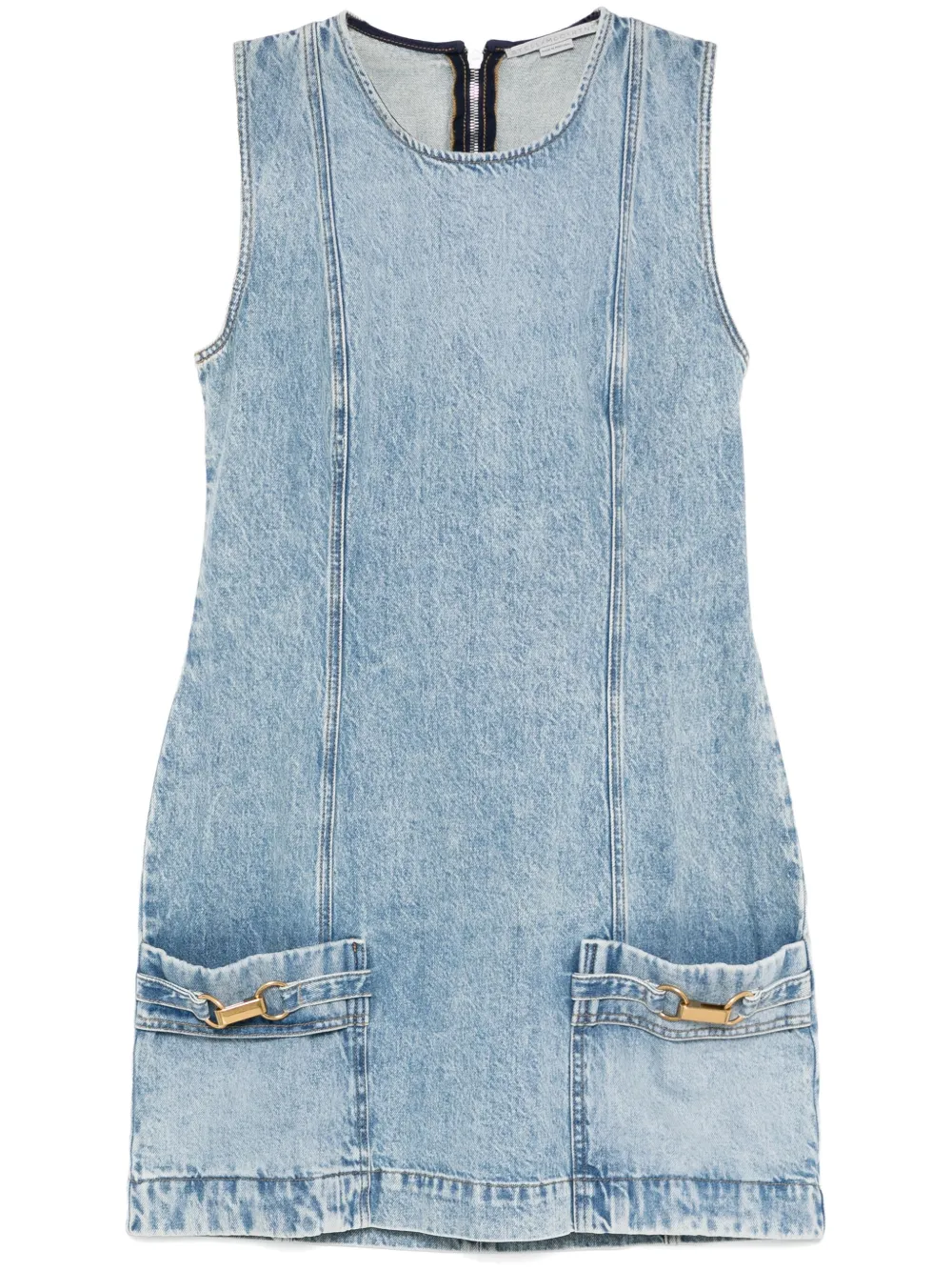 Stella McCartney clasp-embellished sleeveless dress Women