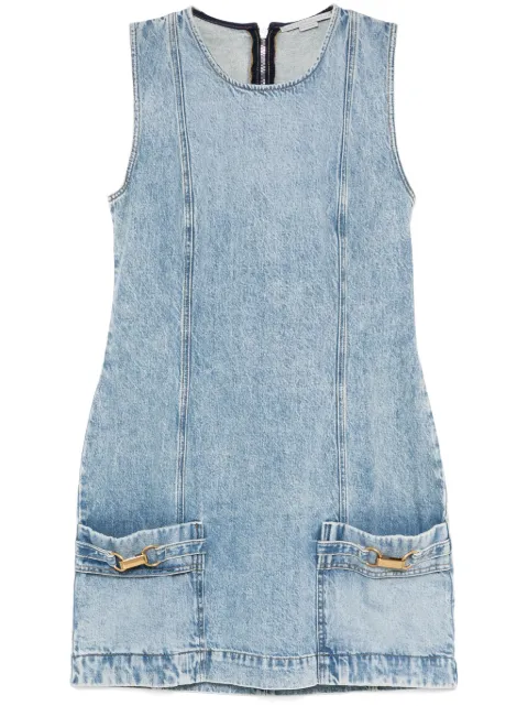 Stella McCartney vestido sin mangas con detalle de broche