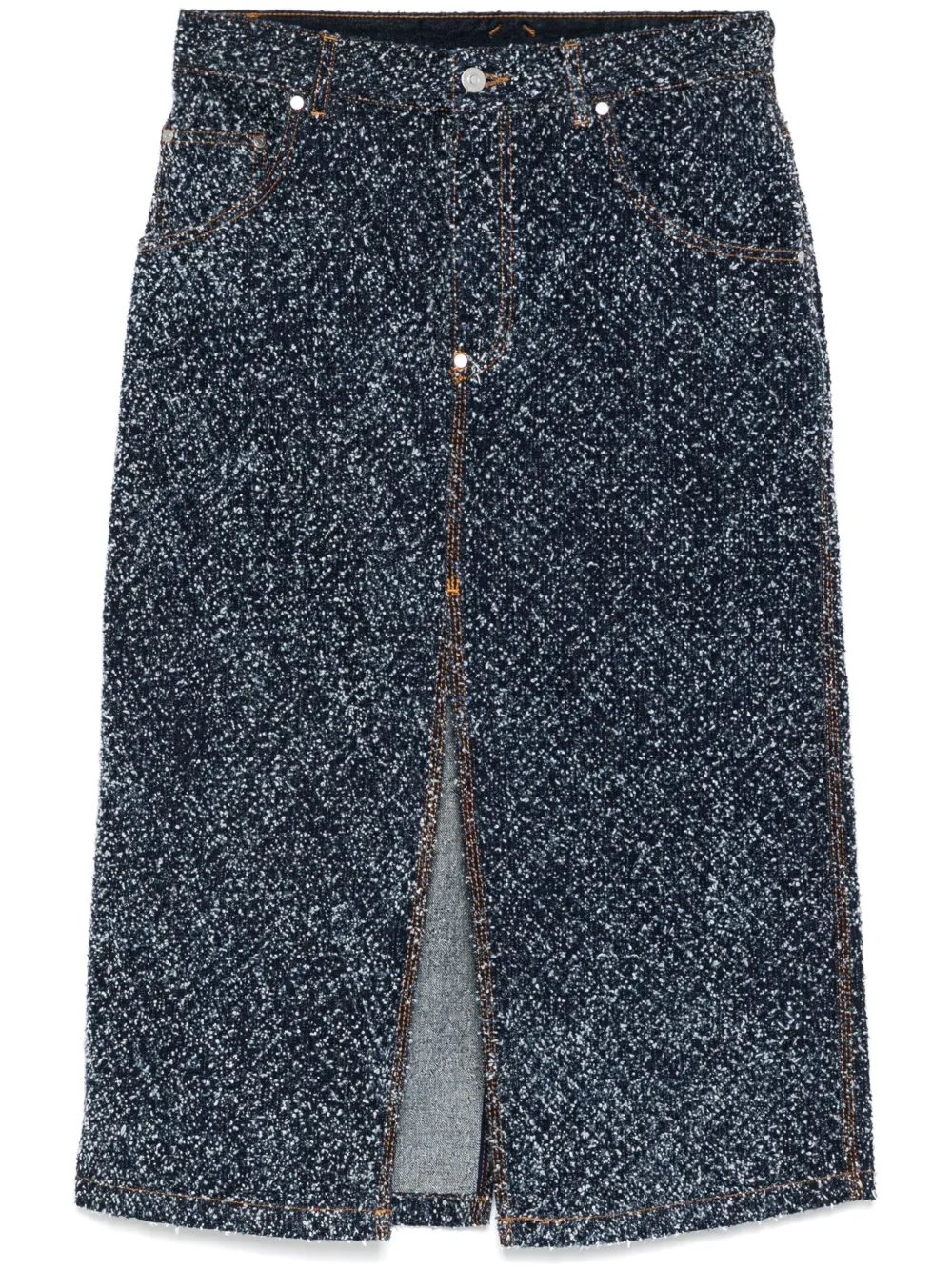 Stella McCartney boucle denim skirt Women