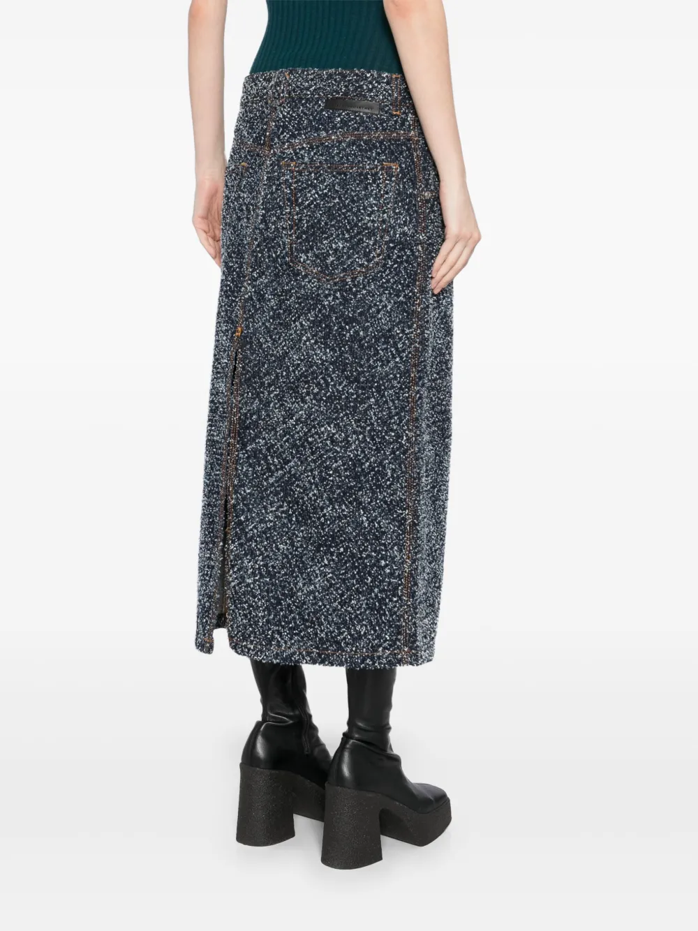 Cheap Stella McCartney boucle denim skirt Women
