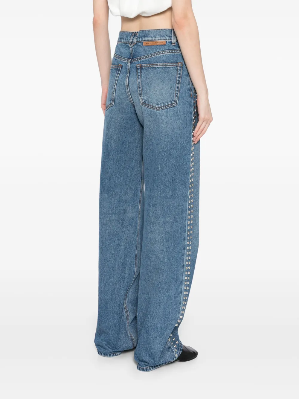 Cheap Stella McCartney studded jeans Women