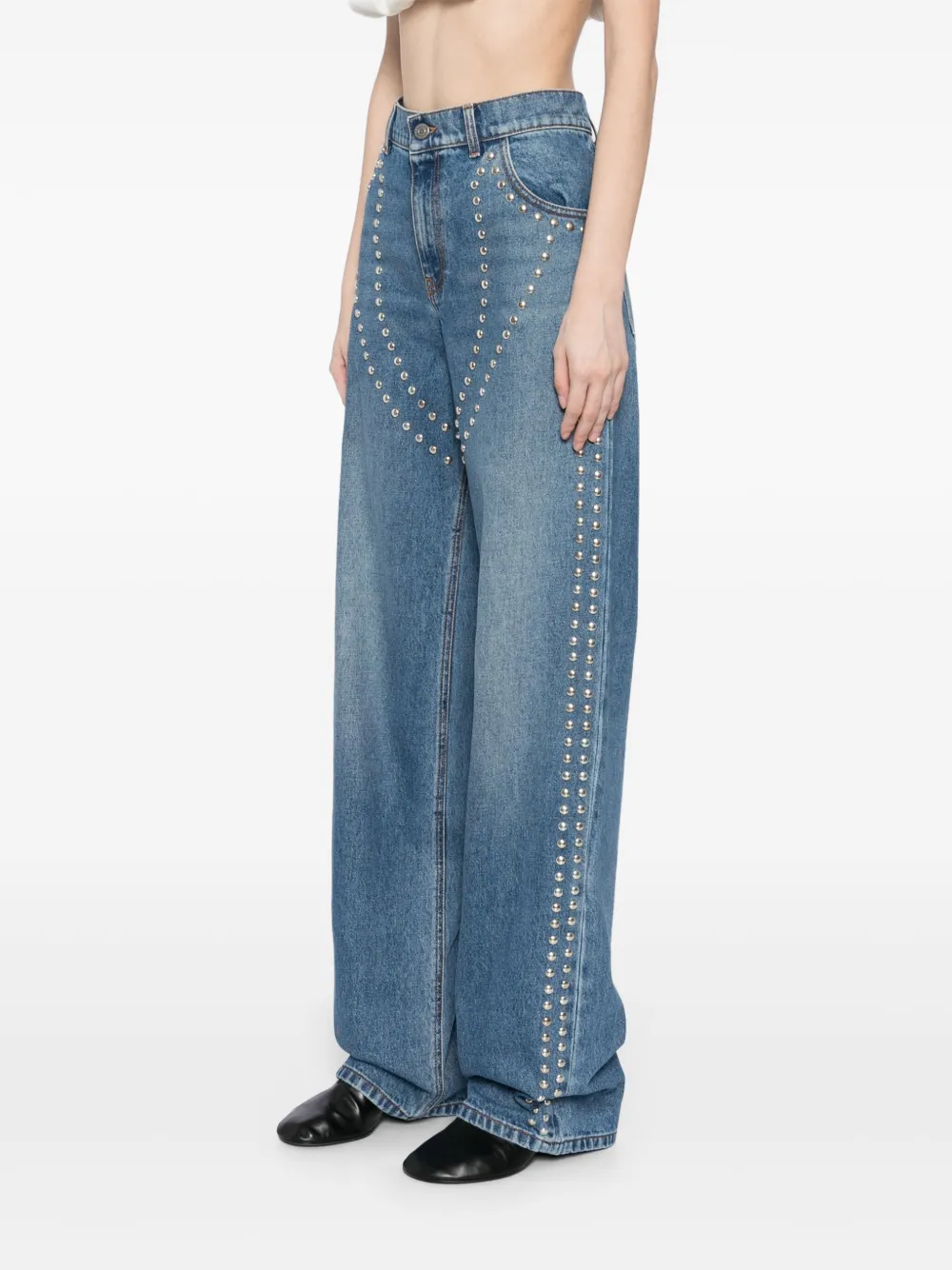 Cheap Stella McCartney studded jeans Women