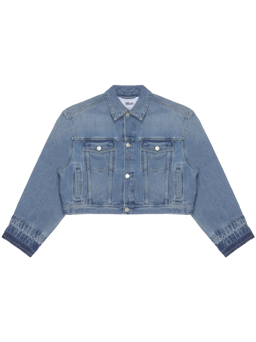 Won Hundred デニムジャケット | ブルー | FARFETCH JP