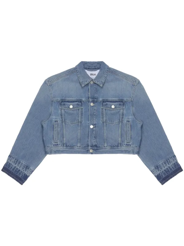 Won Hundred デニムジャケット | ブルー | FARFETCH JP