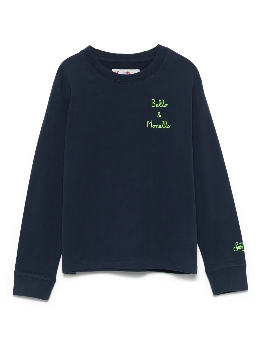 Mc2 Saint Barth Luton Jr T-shirt In Blue