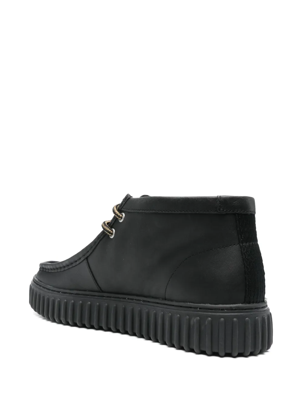 Clarks Originals Torhill Hi enkellaarzen Zwart