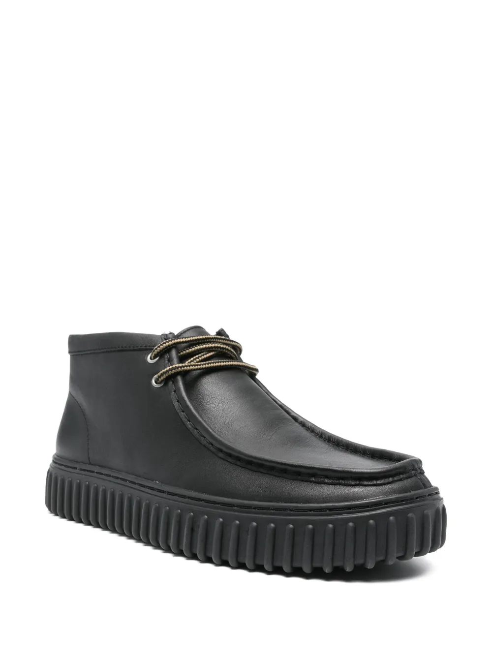 Clarks Originals Torhill Hi enkellaarzen - Zwart