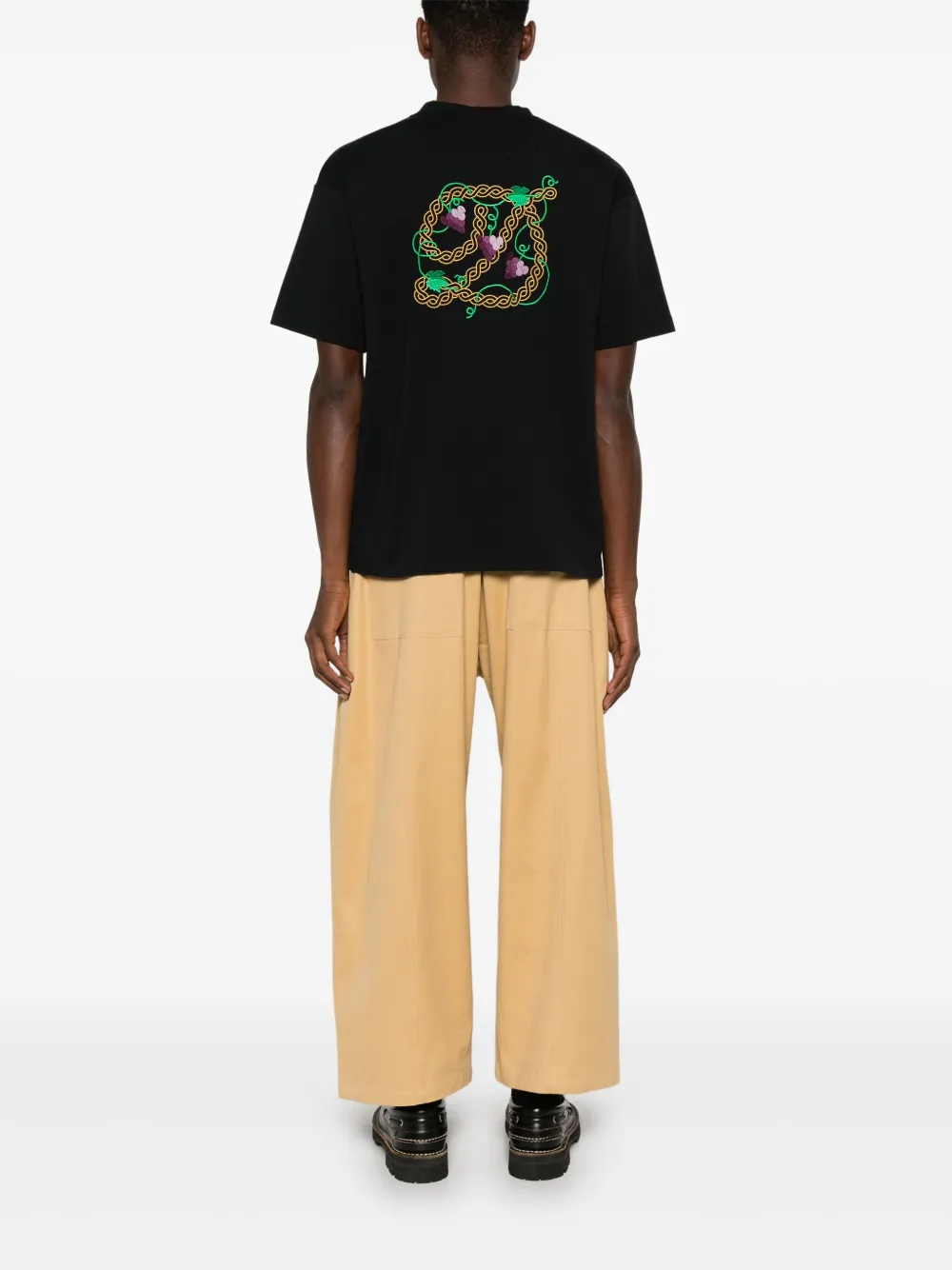 Drôle De Monsieur D Raisin T-shirt - Zwart